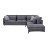 Sofa en "L" 3 plazas - Sala con Chaise Jess