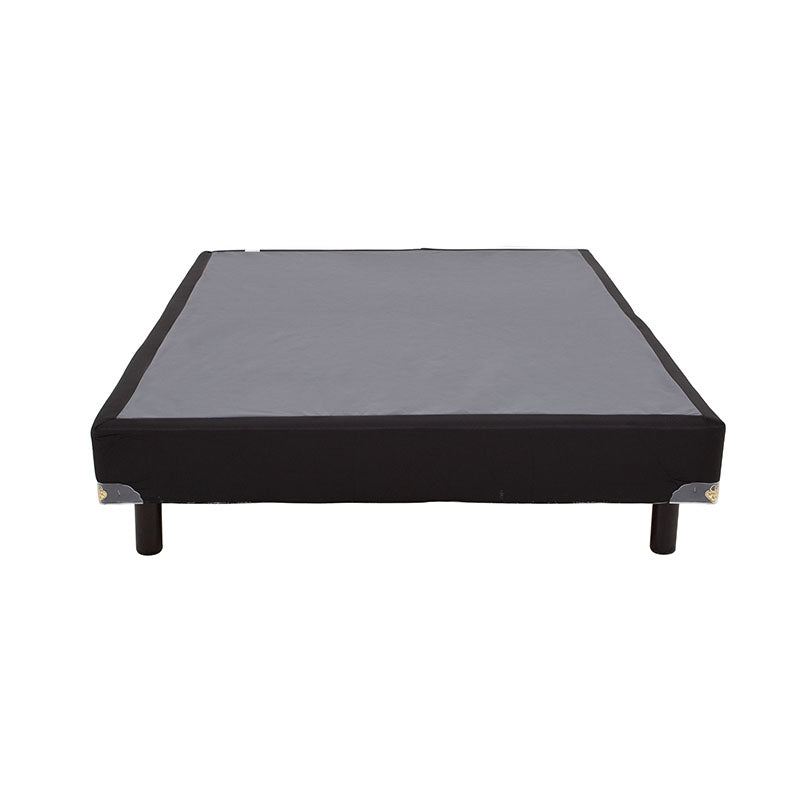 Box Spring Air Fashion en Madera de Pino, Lámina de Carbocel y Tela MATRIMONIAL Frente 136 cm Fondo 190 cm