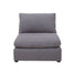Sillón Central Color Gris Oscuro 01