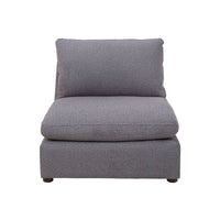 Sillón Central Color Gris Oscuro 01