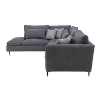 Sofa en "L" 3 plazas - Sala con Chaise Jess