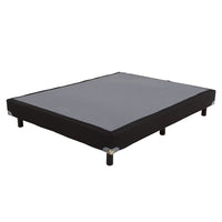 Box Spring Air Fashion en Madera de Pino, Lámina de Carbocel y Tela QUEEN TAMAÑO 02