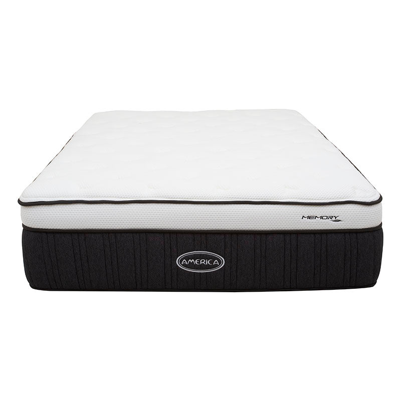Colchón América Marshall en Tela Tejido de Punto., Queen Size 02