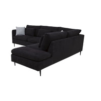 Sofa en "L" 3 plazas - Sala con Chaise Jess