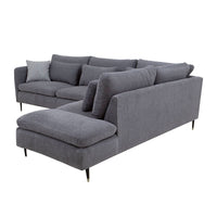 Sofa en "L" 3 plazas - Sala con Chaise Jess