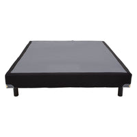 Box Spring Air Fashion en Madera de Pino, Lámina de Carbocel y Tela QUEEN TAMAÑO 03