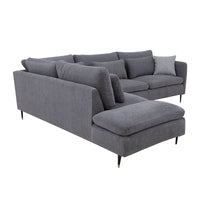 Sofa en "L" 3 plazas - Sala con Chaise Jess
