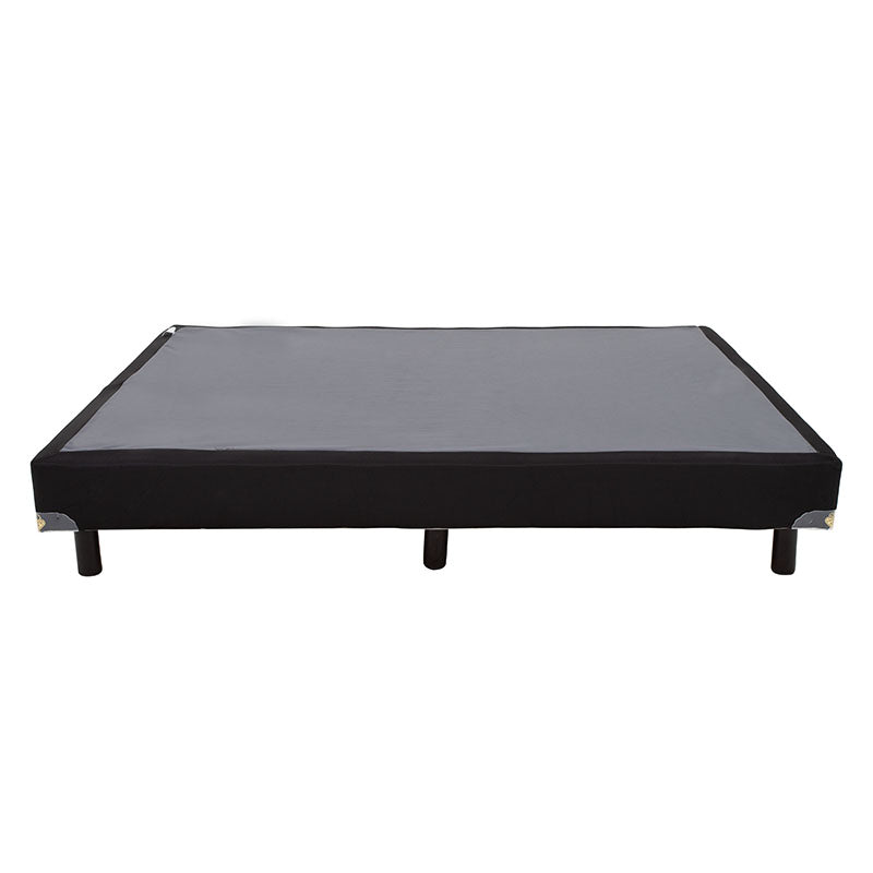Box Spring Air Fashion en Madera de Pino, Lámina de Carbocel y Tela QUEEN TAMAÑO 05