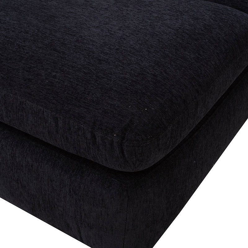 Sala con Chaise Jess - Negra 07