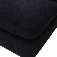 Sala con Chaise Jess - Negra 07