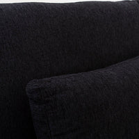 Sala con Chaise Jess - Negra 10