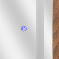 Espejo de pie con luz Alejandría