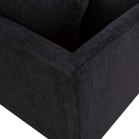 Sala con Chaise Jess - Negra 09