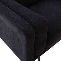 Love Seat Alessandra Color Negro 07