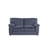 Love Seat  Calvin Color Gris en Microfibra Nobuck  Frente 170 cm Alto 85 cm Fondo 95 cm