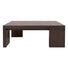 Mesa de Centro Ripol Color Ash Oscuro en Madera industrializada enchapada en Encino  Frente 120 cm Alto 45 cm Fondo 80 cm