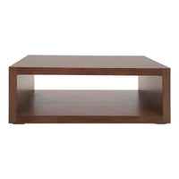 Mesa de centro Berne Made de Chapa de Nogal  Frente 120 cm Alto 45 cm Fondo 80 cm