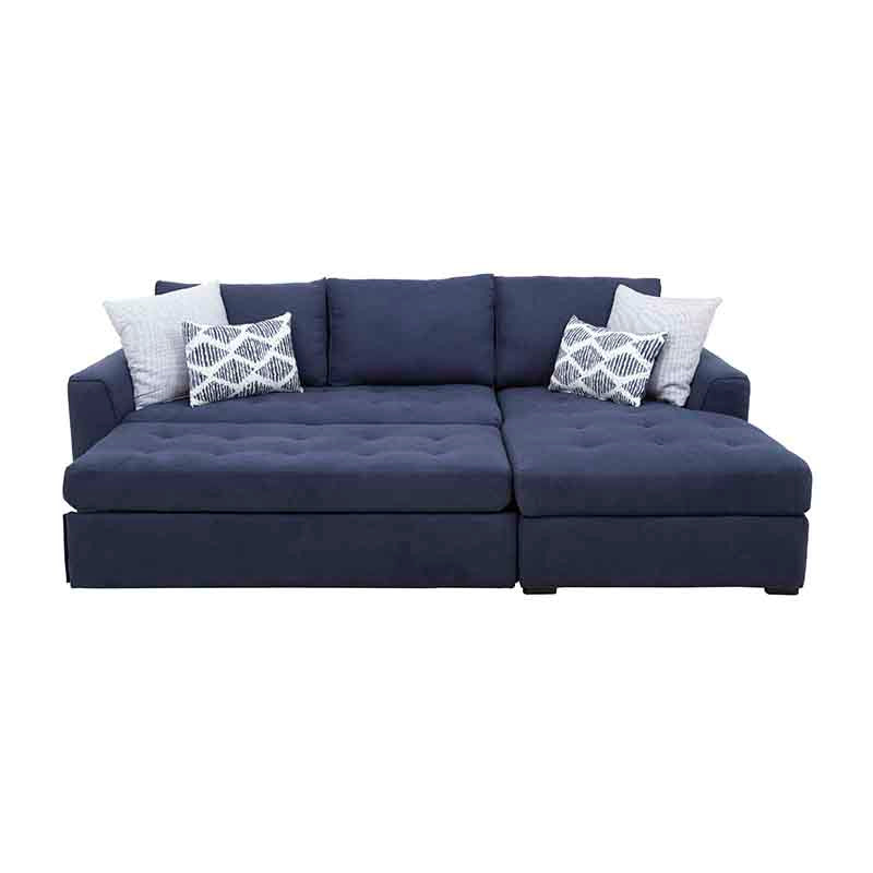 Sala Marina con Chaise Color Azul 04