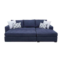 Sala Marina con Chaise Color Azul 04