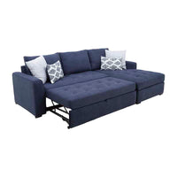 Sala Marina con Chaise Color Azul 06