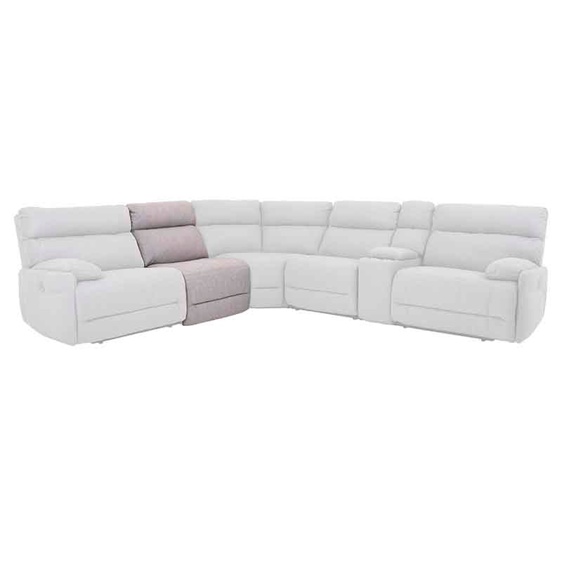 Sillón Central Pauda II Color Gris en Tapiz en Tela Tejido Plano, Dimensiones: Frente 80 cm Alto 100 cm Fondo 90 cm