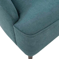 Sillón Ocasional Boro Color Verde Aquamarina 07