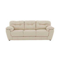 Sofá Carter Color en Marfil  Piel y Leather Touch Frente 230 cm Alto 90 cm Fondo 90 cm