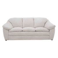 Sofá Chloe Color Marfil en Tela Money Snow Frente 212 cm Alto 90 cm Fondo 96 cm