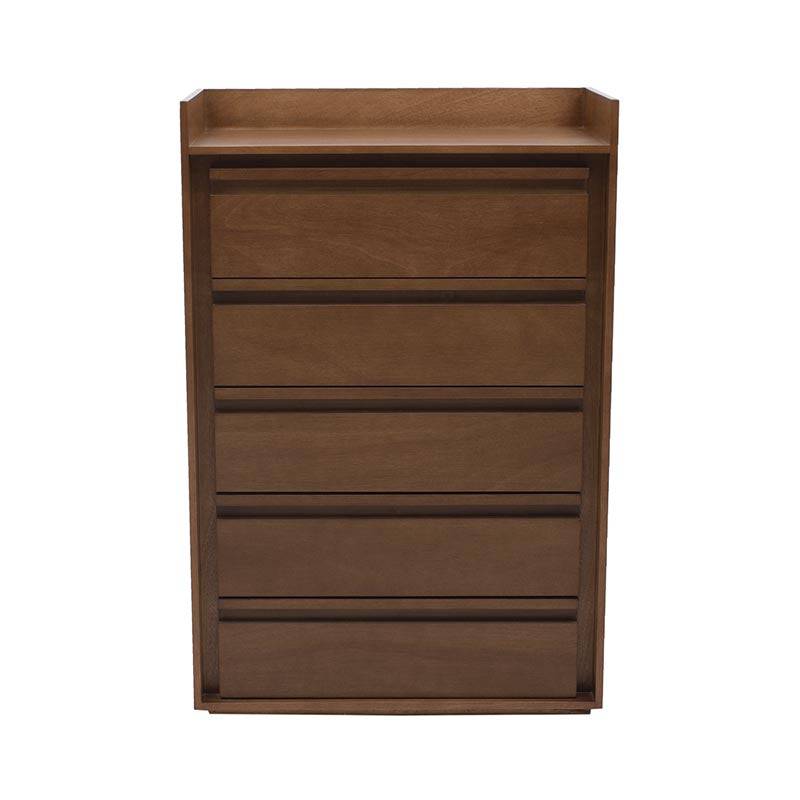Cajonera Palta de Deurope, mueble de madera MDF en tono natural claro, con cajones y diseño moderno.