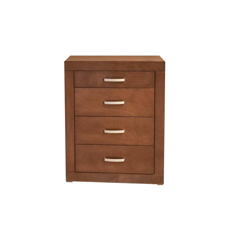 Juego de recámara Atenas de 5 piezas con cajoneras, en madera elegante y moderna para dormitorio, deurope.com.mx