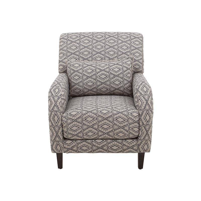 Juego de sala Quebec de tres piezas con sillones de tejido plano con textura afelpada en color café, deoupe.com.mx
