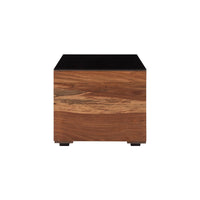 Mesa de esquina abudabi Chapa de Tzalam Frente 50 cm Alto 43 cm Fondo 50 cm