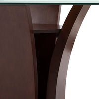 Comedor Tulip para 4 personas en Nogal