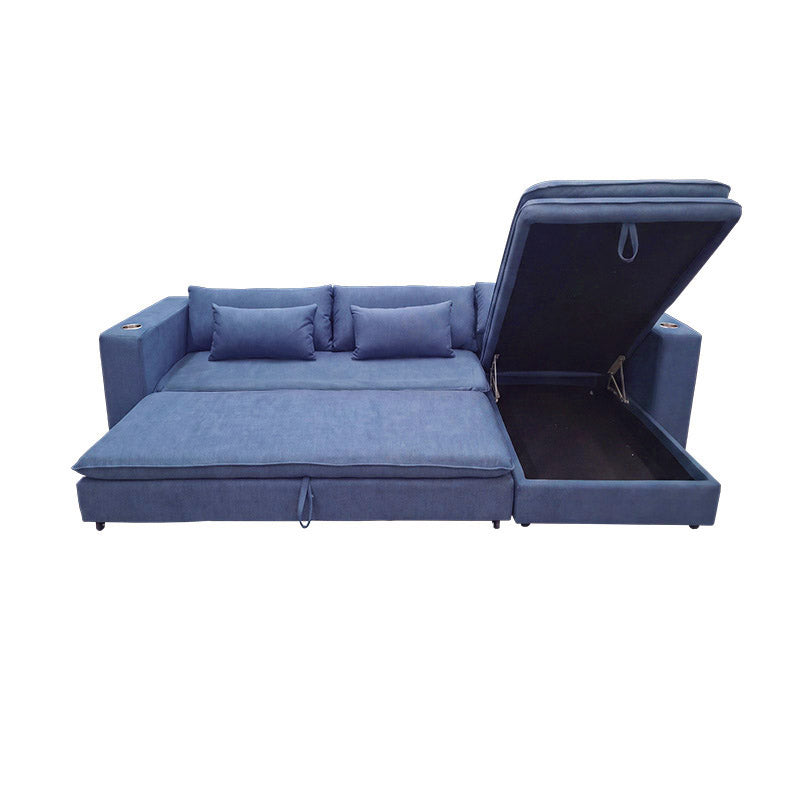 Sofá Chaise con Baúl Serena
