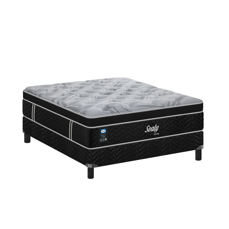 Juego de Colchón y Box Sealy Arona Queen Size