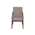 Silla de comedor Toledo deurope.com.mx con diseño elegante y estructura de madera en color natural.