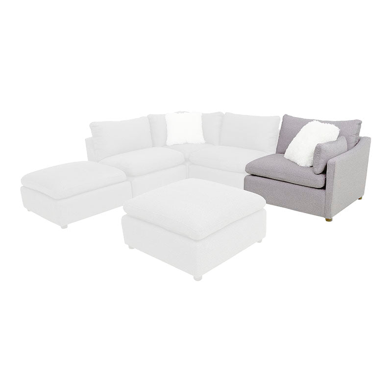 Sala Francesca Gris Claro - Lateral Derecho 01