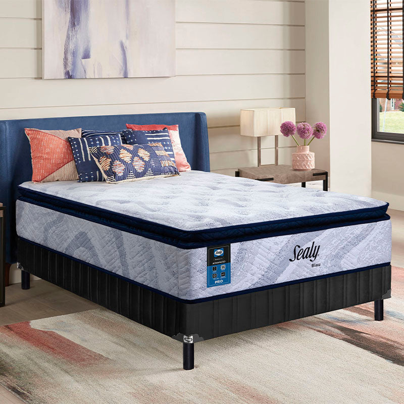 Colchón Sealy King Size Blau