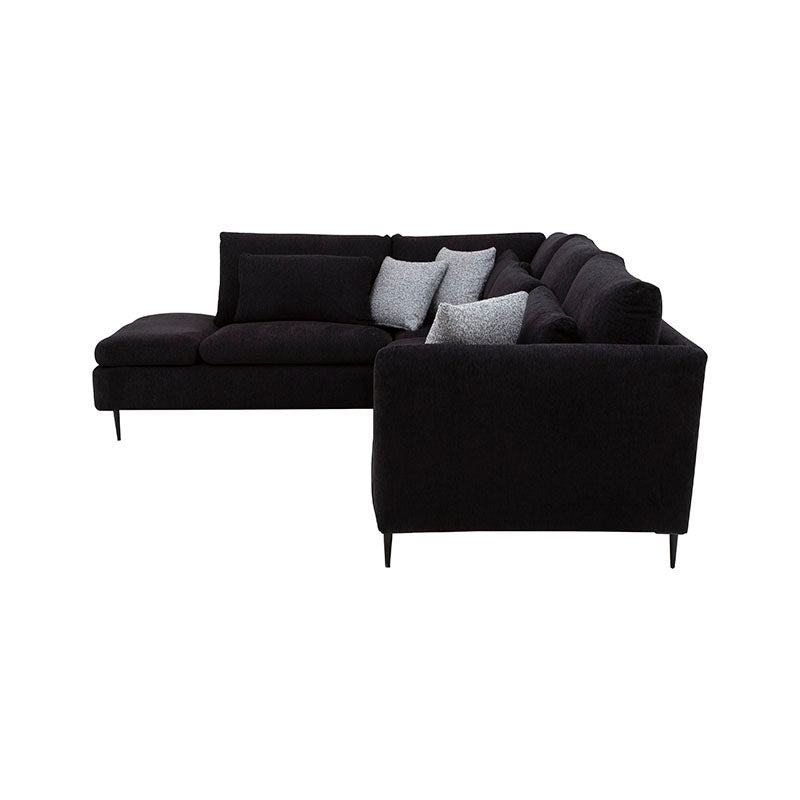 Sala con Chaise Jess - Negra 02