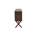 Buffet Ikaro de Deurope en madera con puertas y estantes, diseño moderno y funcional para comedor.