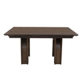 Conjunto de comedor Argos de 5 piezas con mesa y sillas de madera en acabado natural, ideal para espacios modernos.
