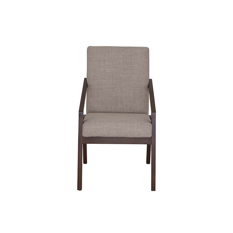 Silla de comedor Toledo deupeor.com.mx con respaldo y asiento de madera en color natural, diseño elegante y moderno.