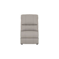 Módulo de sala Enzo III Central de Deurope.com.mx, asiento con cojines y estructura moderna en tonos neutros.