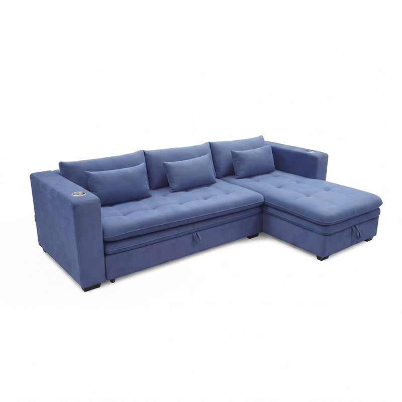 Sofá Chaise con Baúl Serena