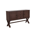 Buffet Ikaro de deurope.com.mx en acabado de madera con puertas y cajones, diseño moderno y funcional para comedor.