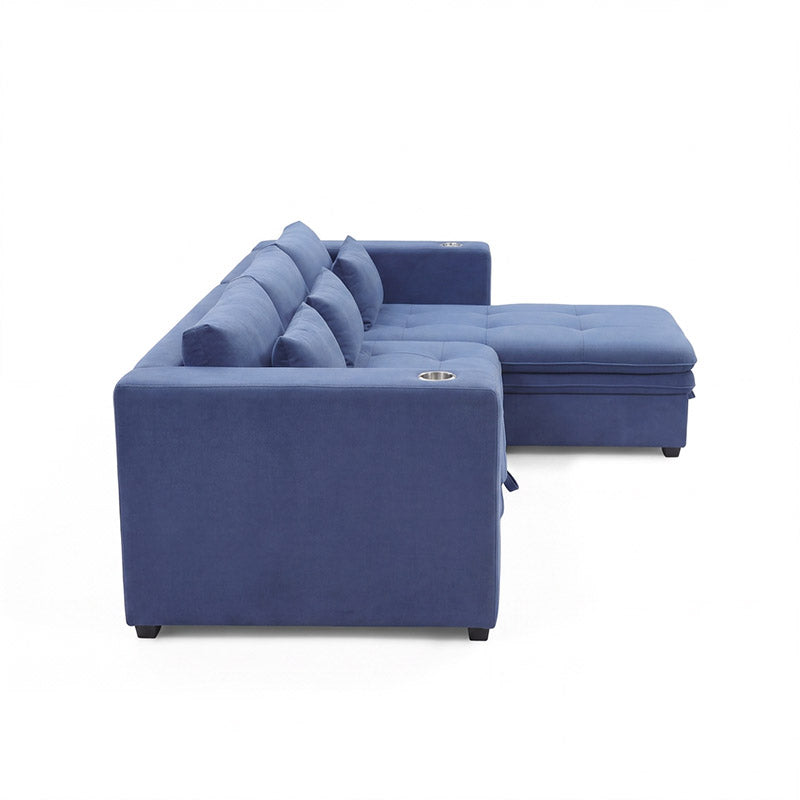 Sofá Chaise con Baúl Serena