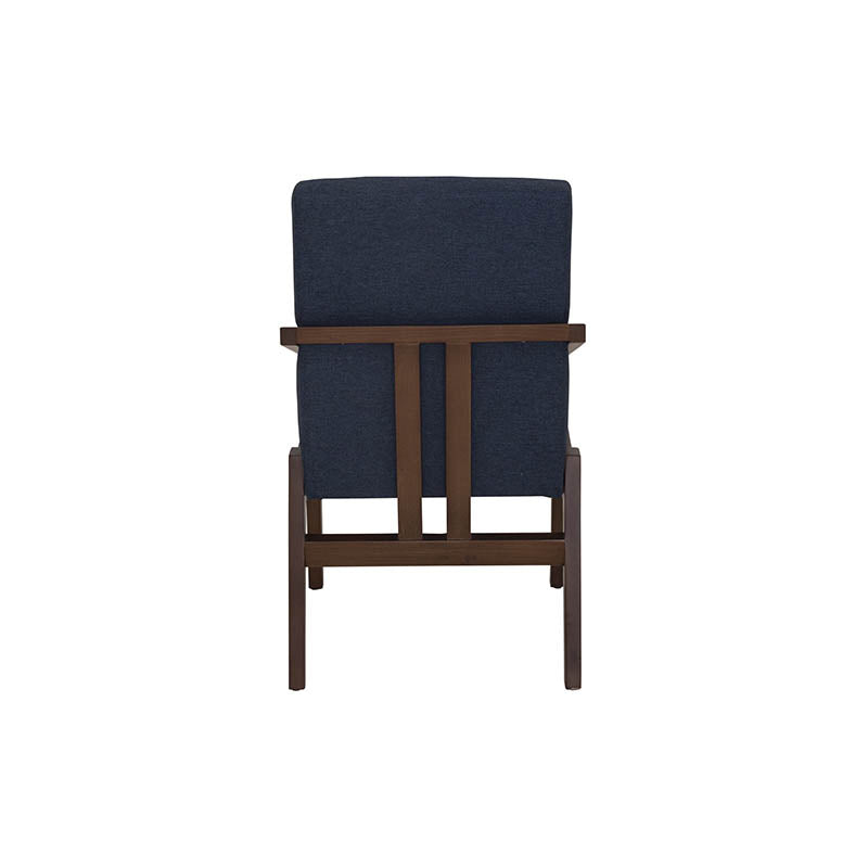 Silla de comedor Toledo de deurope.com.mx, con asiento y respaldo de madera y estructura metálica moderna en color natural.