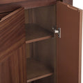 Bufetera Toledo de Deurope con puertas y cajones de madera, diseño clásico y elegante para comedor o sala.