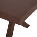 Mesa de comedor Ikaro de Deurope, con superficie de madera y patas de metal en un estilo moderno y elegante.