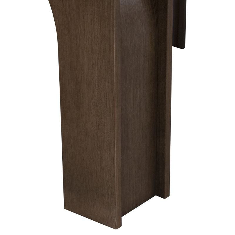 Mesa de comedor Argos de Europe.com.mx con superficie de madera y patas de metal, estilo moderno y elegante para comedor.